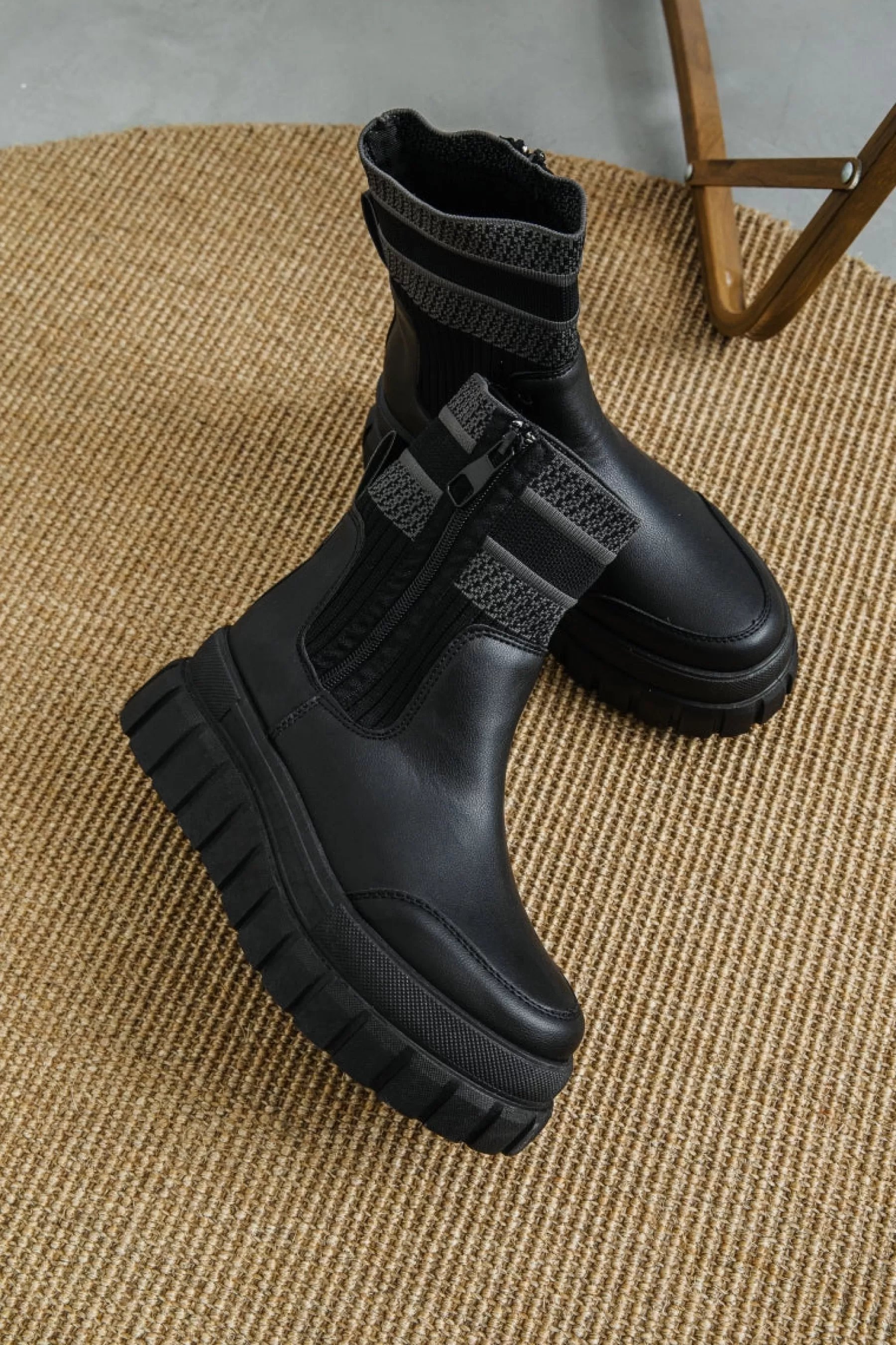 Støvler<* 8885 Stovle Black